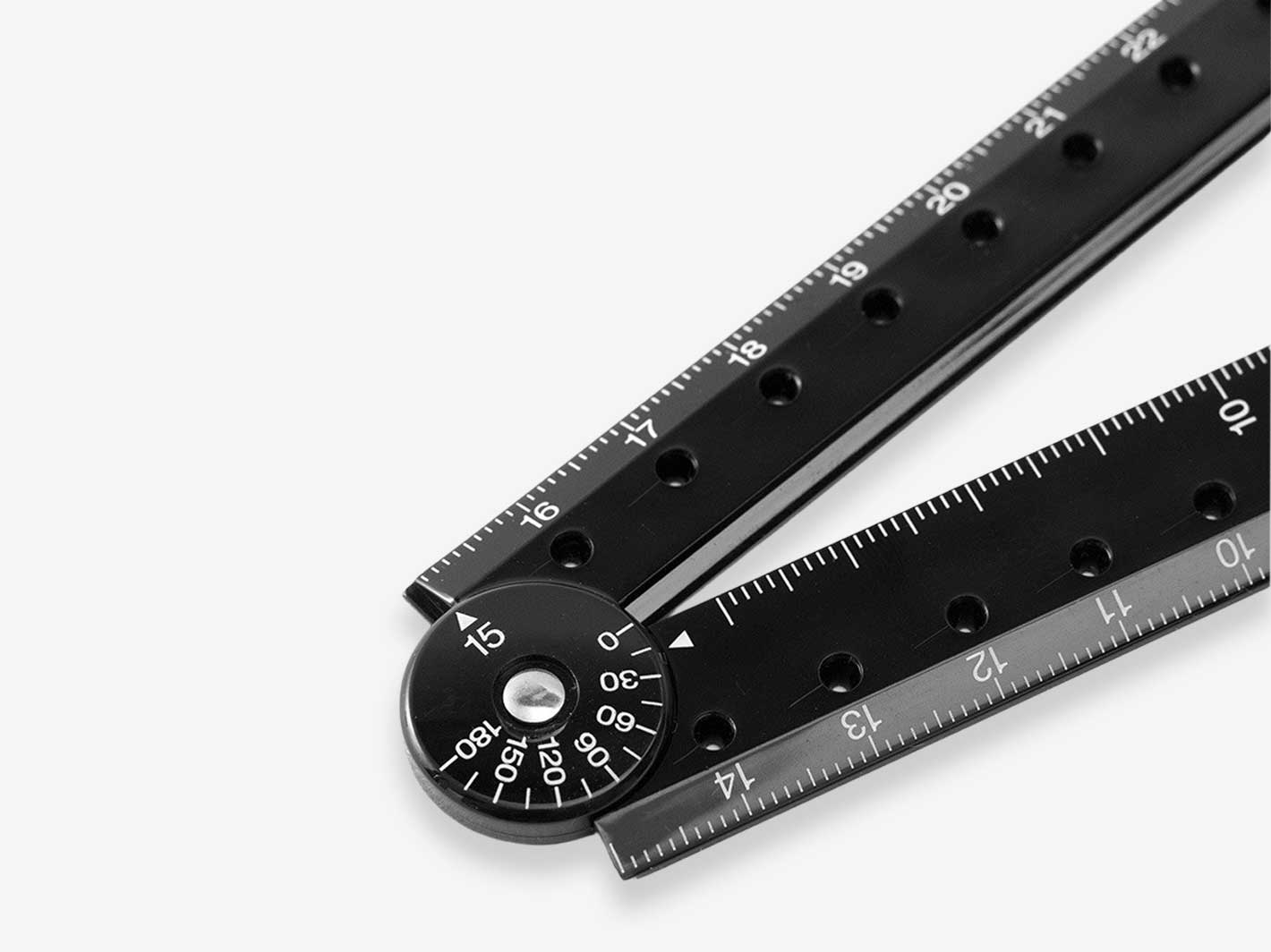 Midori | Multi Ruler 30cm Black | Misc Store Amsterdam