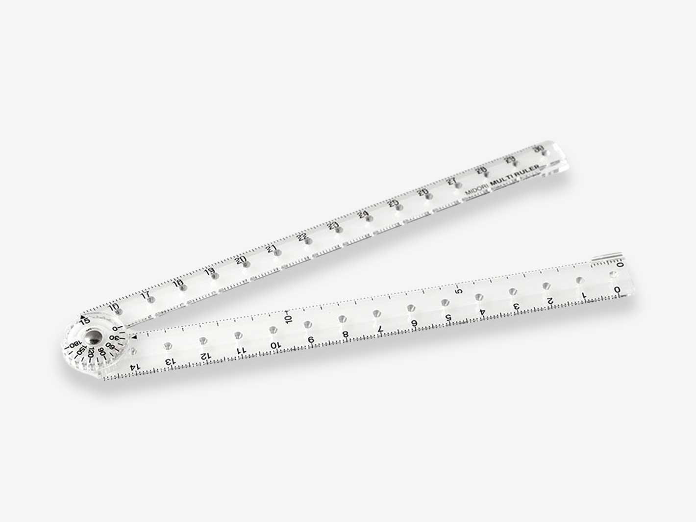 Mecury Ruler Midori | Multi Ruler 30cm Clear | Misc Store Amsterdam