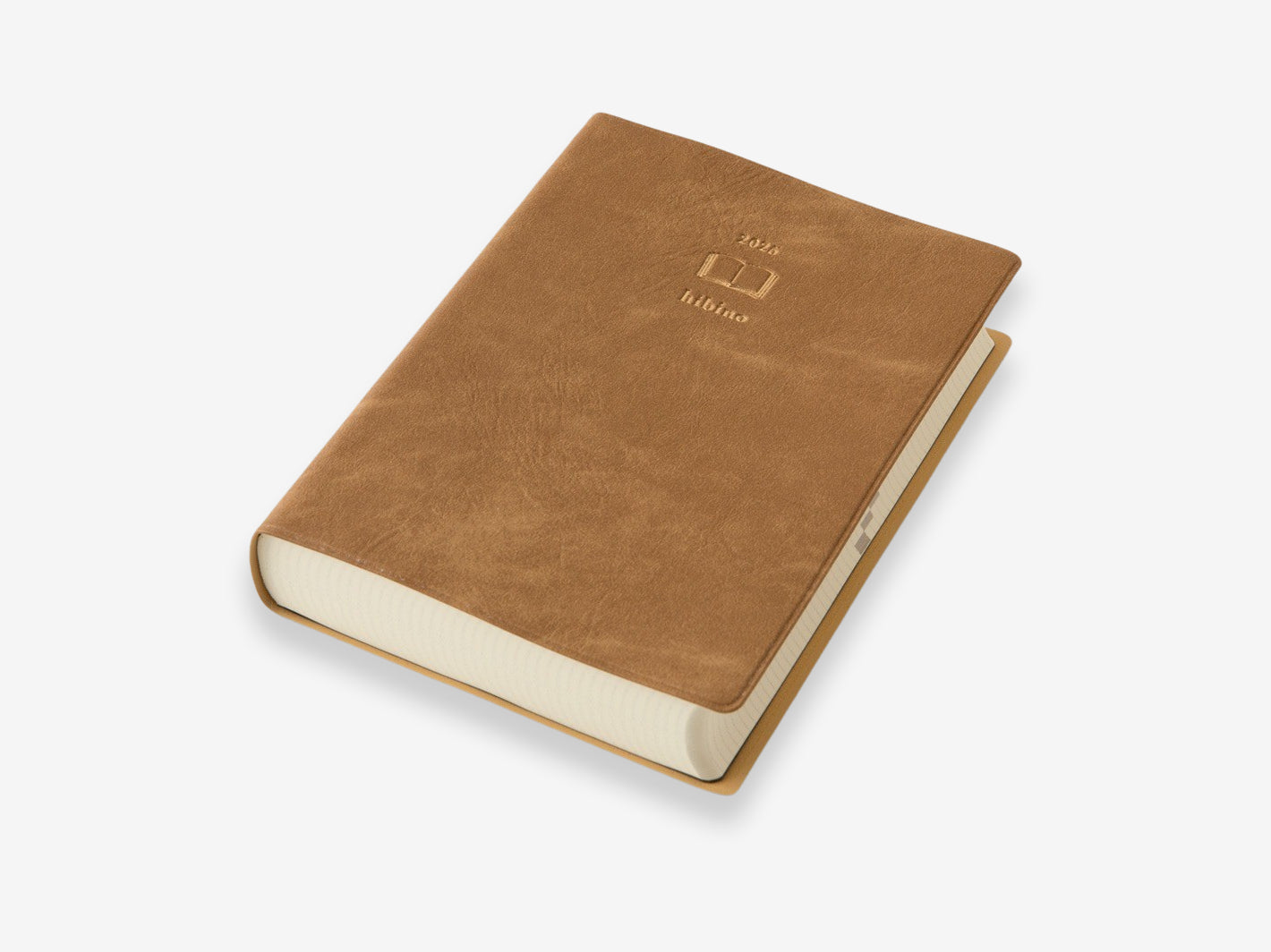 2025 Diary Hibino A6 Camel