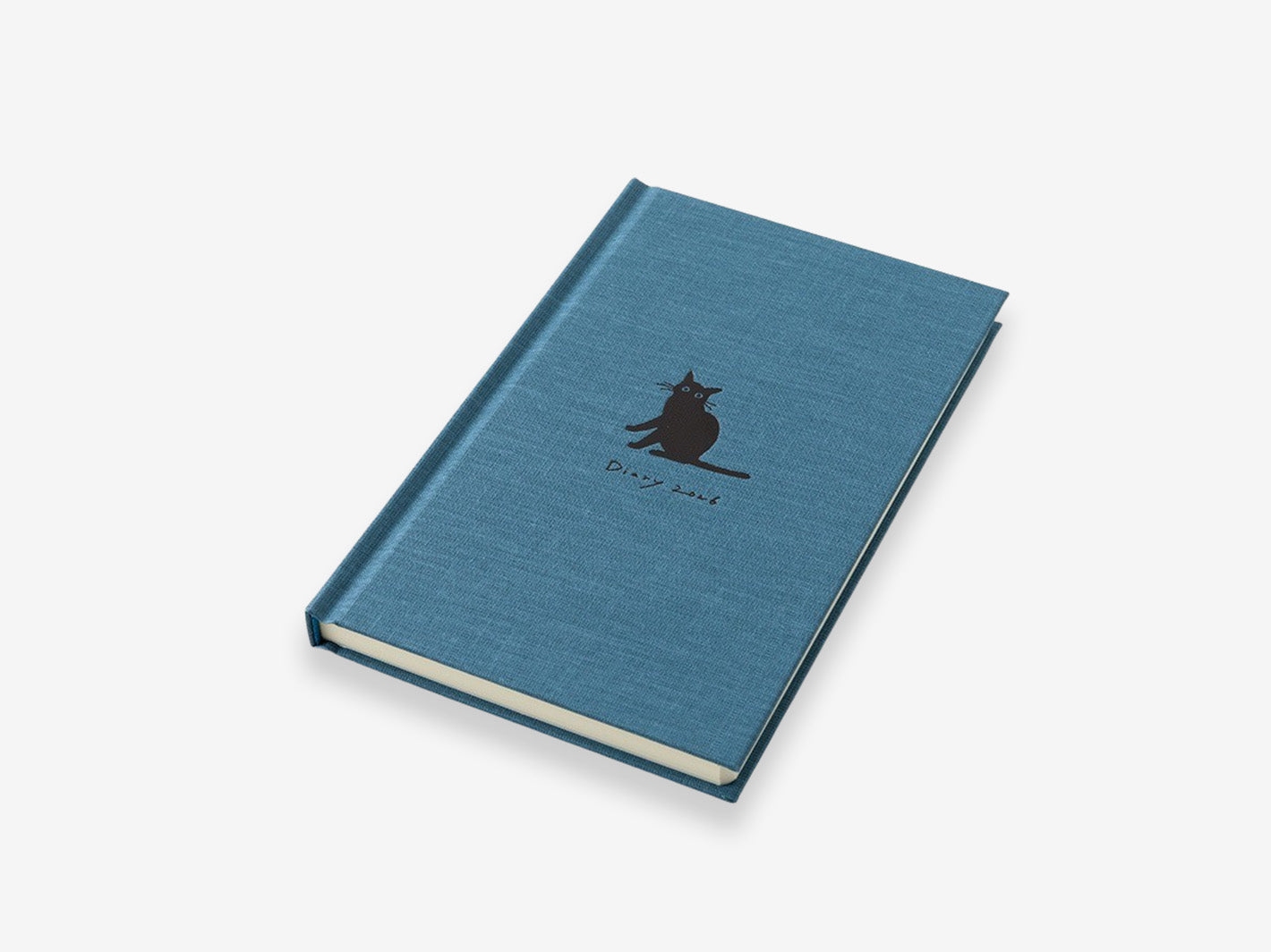 2026 Diary Book B6 Cat Navy