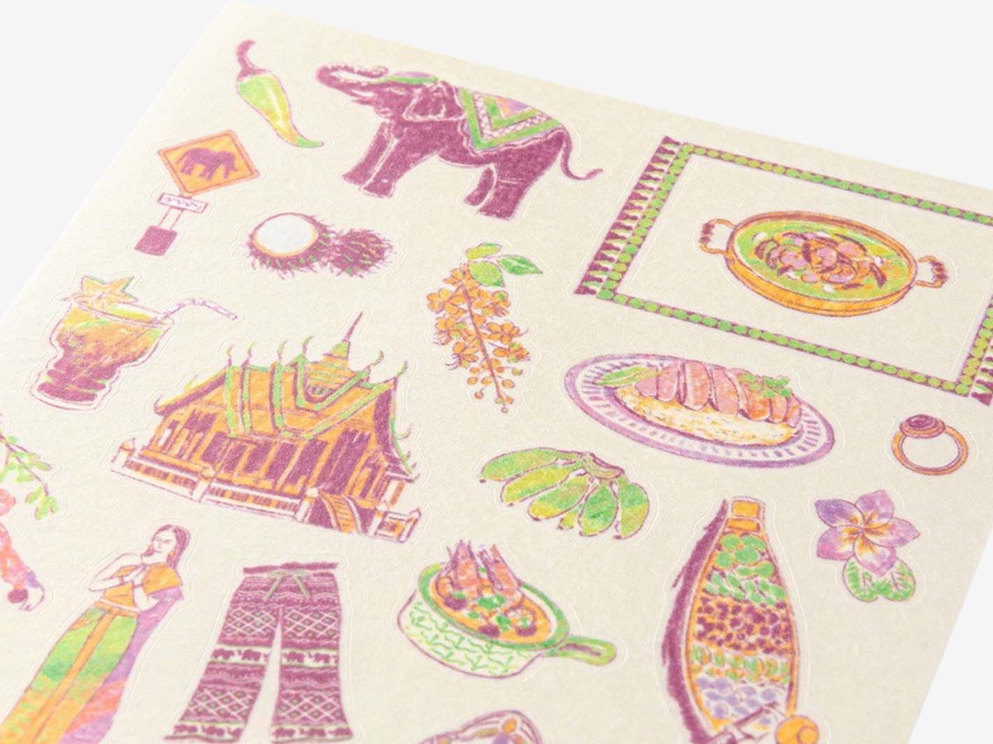Motif Stickers Thailand