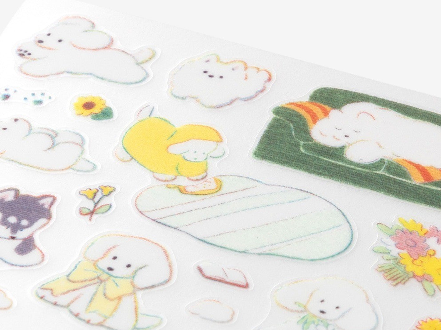 Diary Stickers Dog Colour