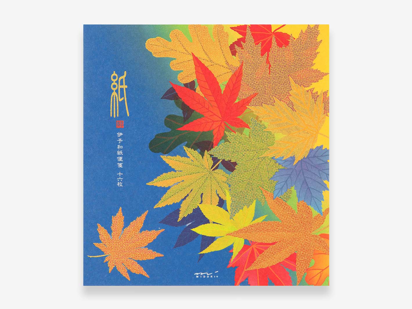 Kami Series Fallen Leaves Letter Pad