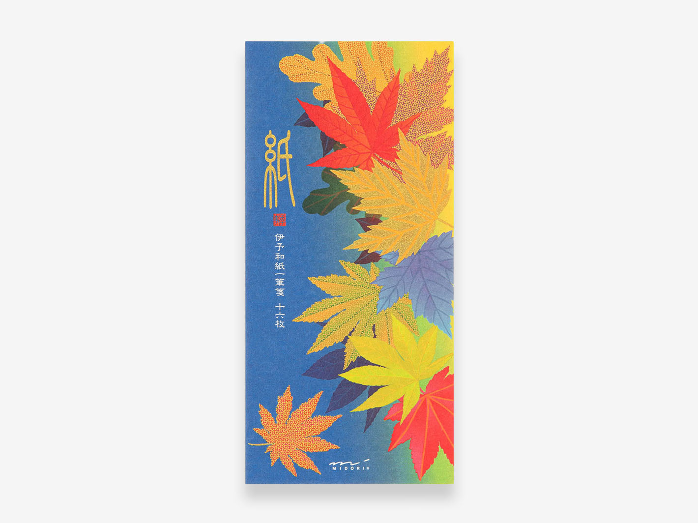 Kami Series Fallen Leaves Message Letter Pad