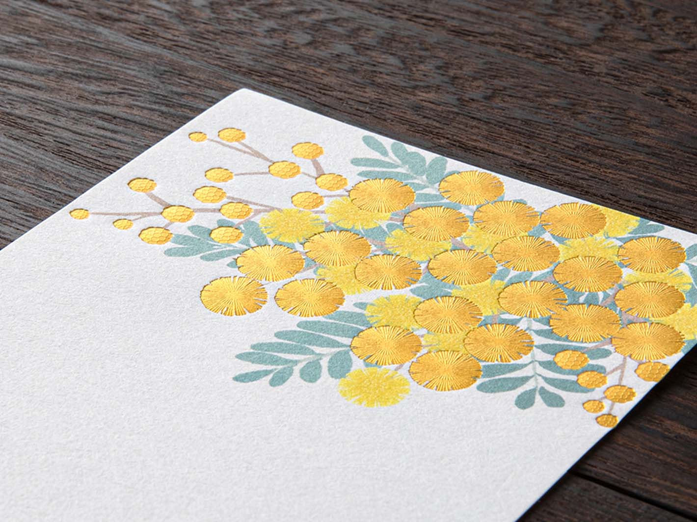 Kami Series Mimosa Message Letter Pad