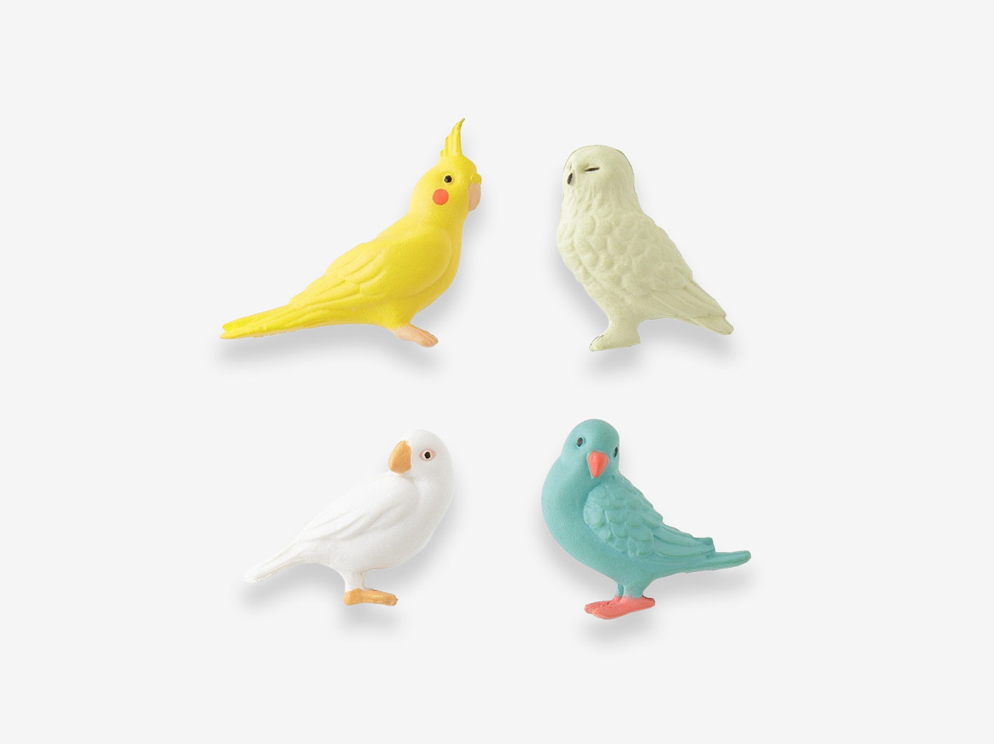 Mini Magnet 4pcs Bird