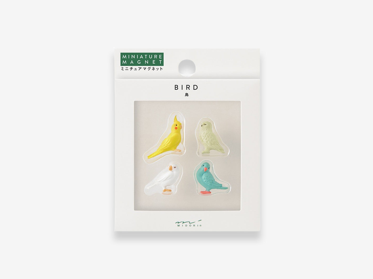 Mini Magnet 4pcs Bird