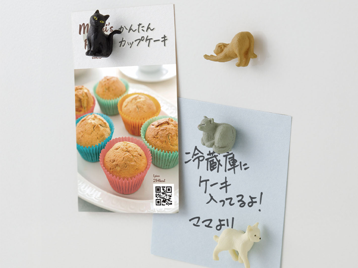 Mini Magnet 4pcs Cat