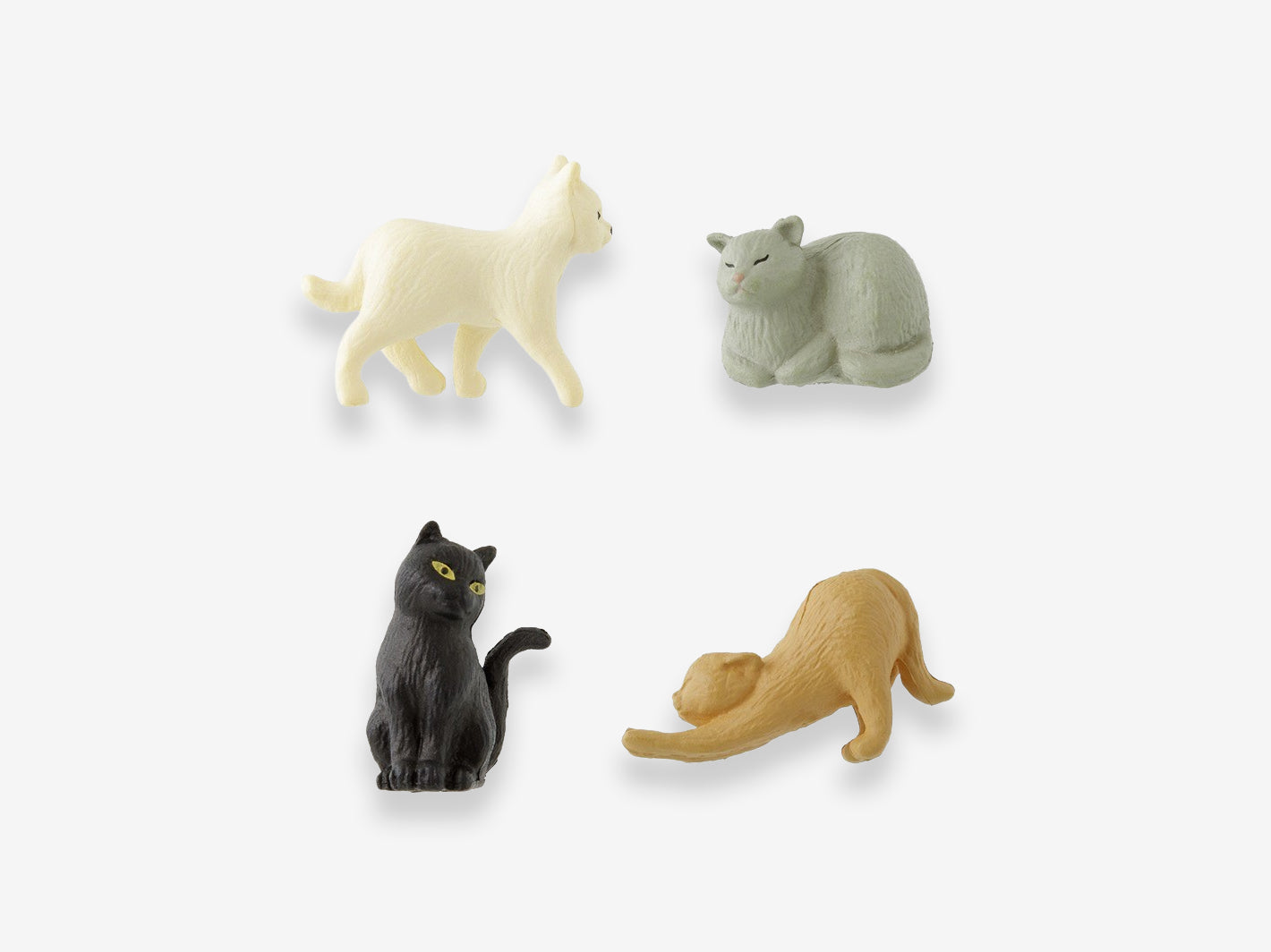 Mini Magnet 4pcs Cat