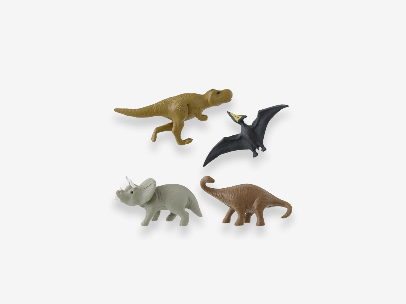 Mini Magnet 4pcs Dinosaur