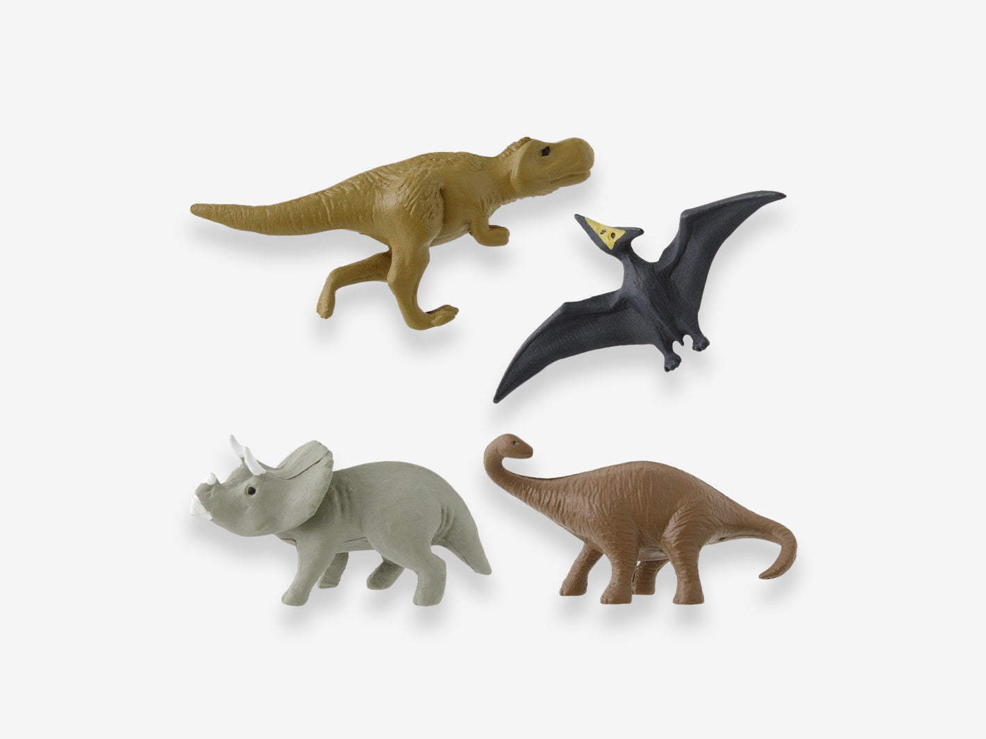 Mini Magnet 4pcs Dinosaur