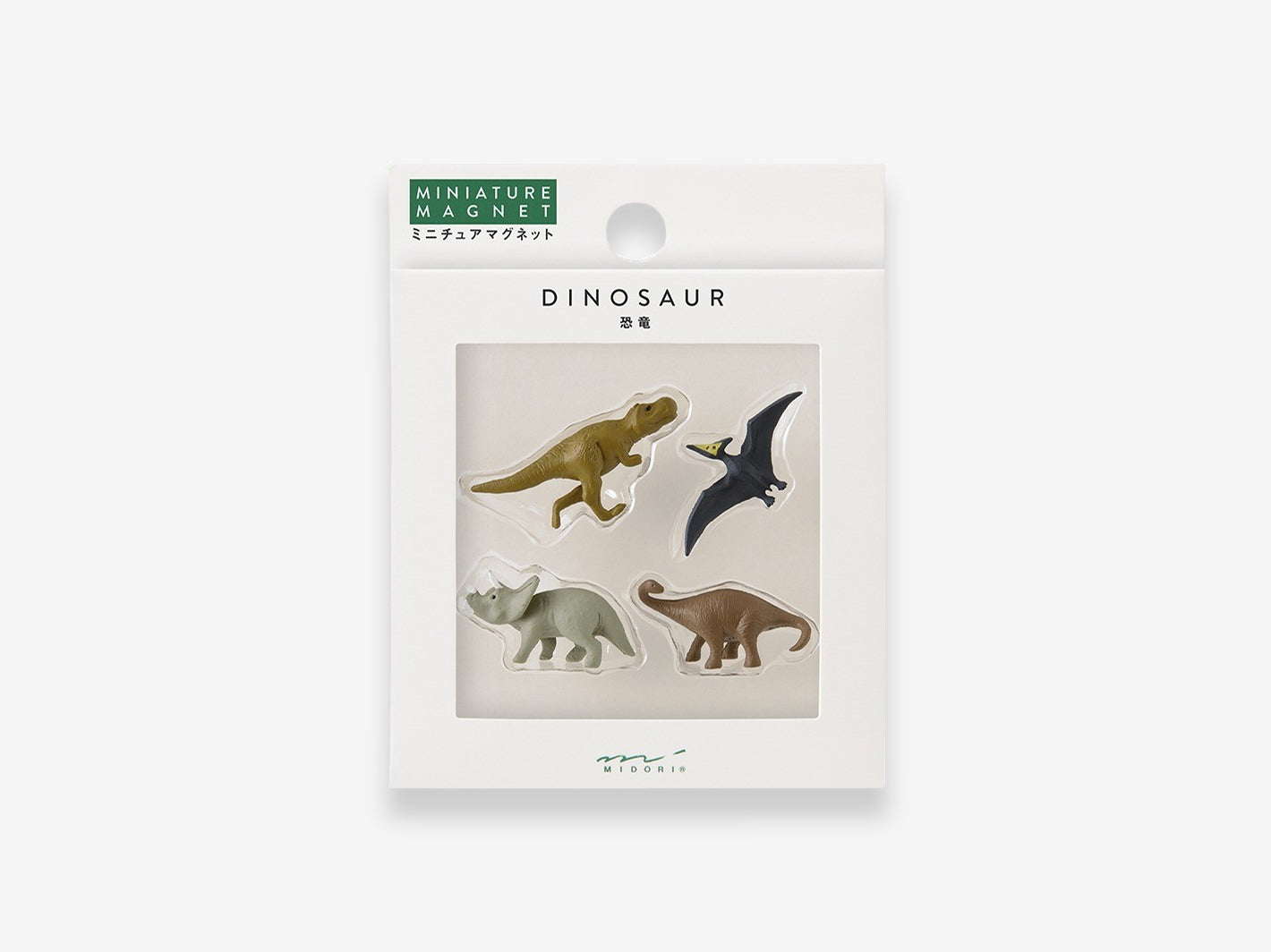 Mini Magnet 4pcs Dinosaur