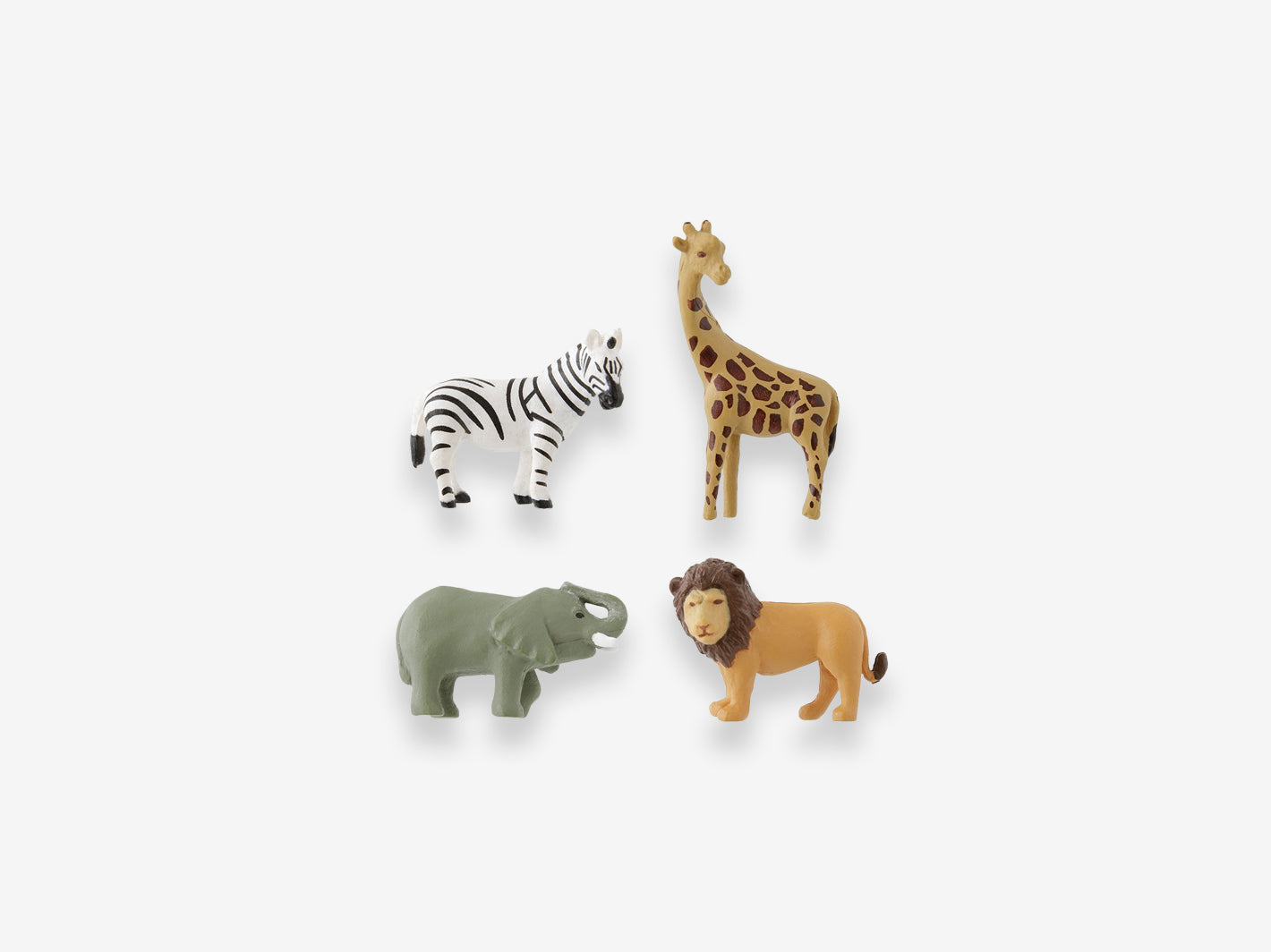 Mini Magnet 4pcs Safari