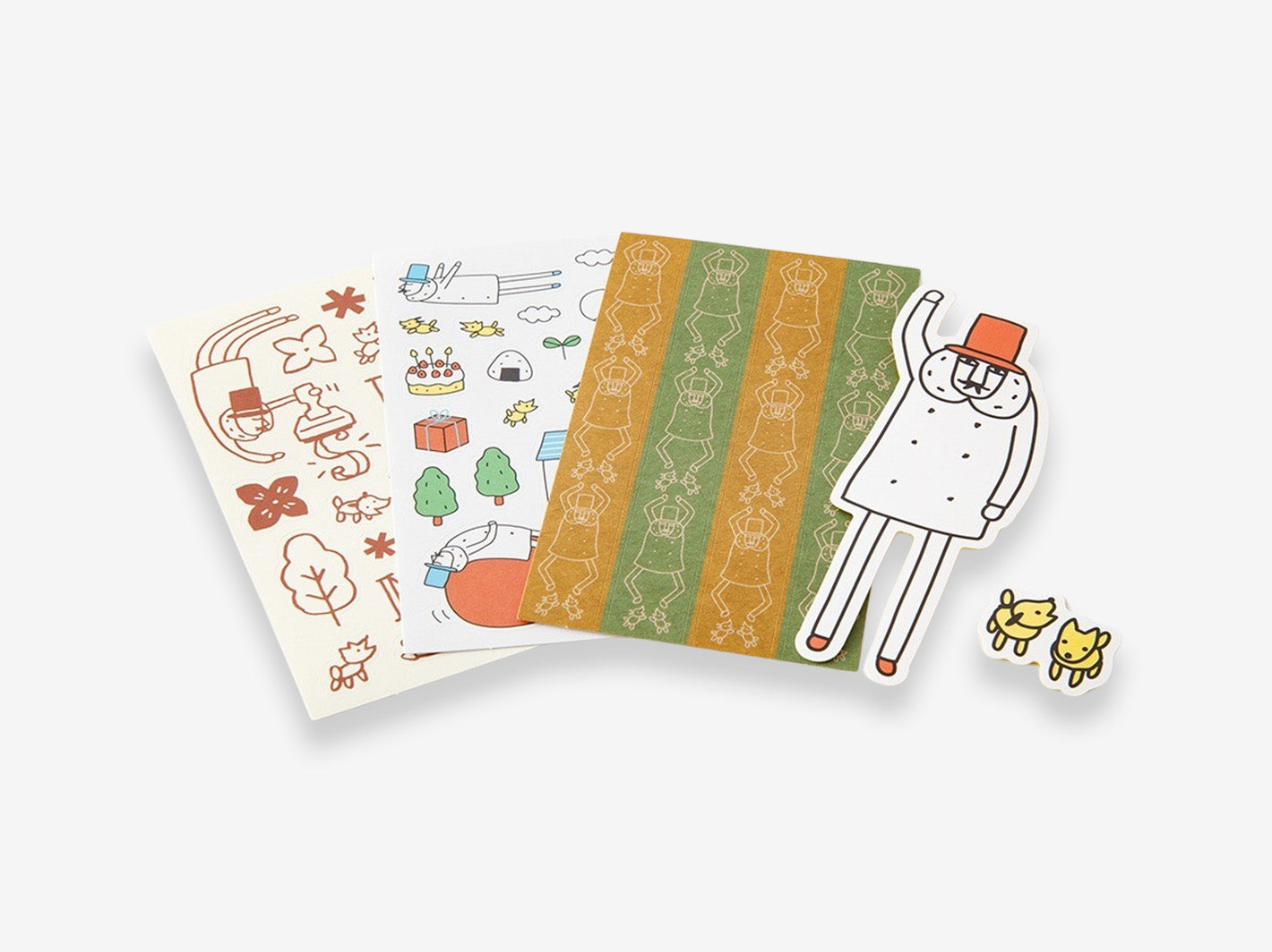 Ojisan 30th Anniversary Decoration Stickers A