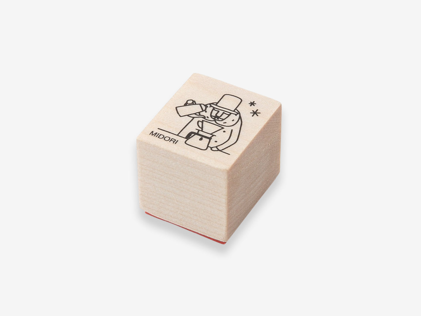 Ojisan 30th Anniversary Wooden Stamp C