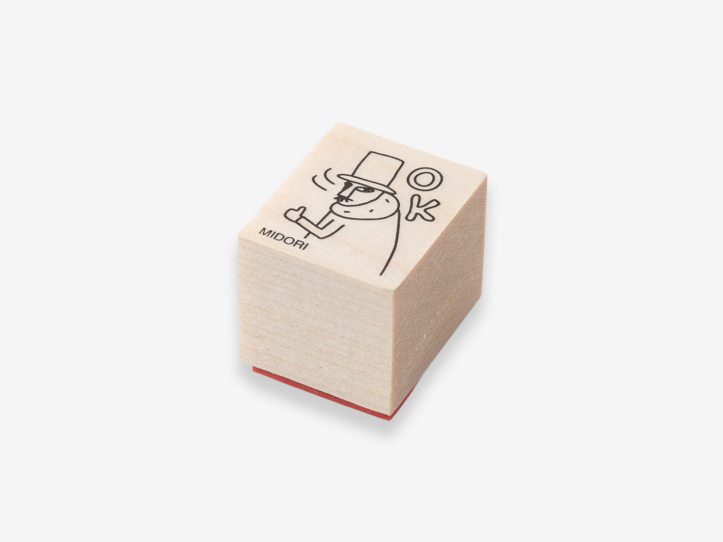 Ojisan 30th Anniversary Wooden Stamp D