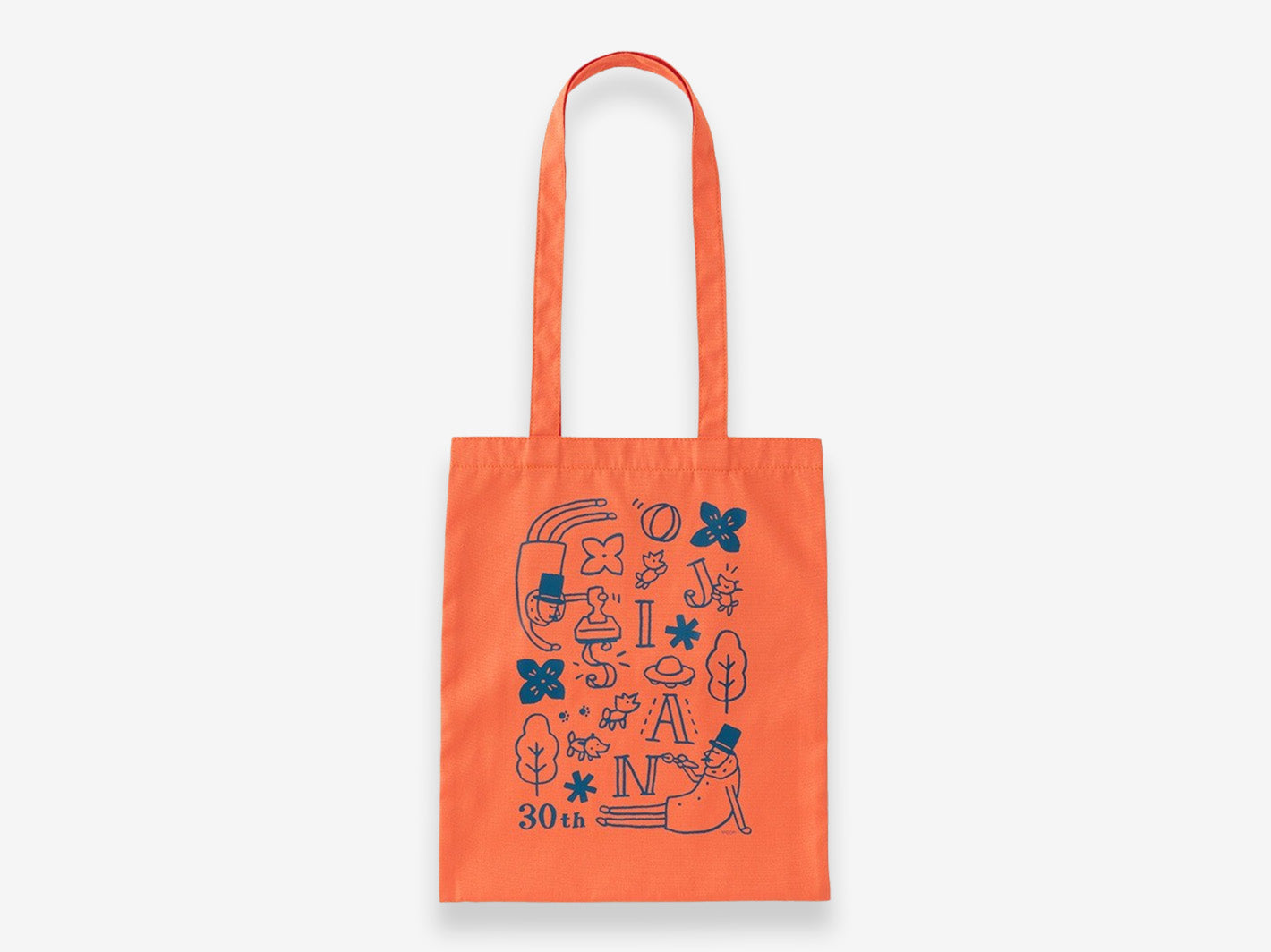 Ojisan 30th Anniversary Tote Bag Red