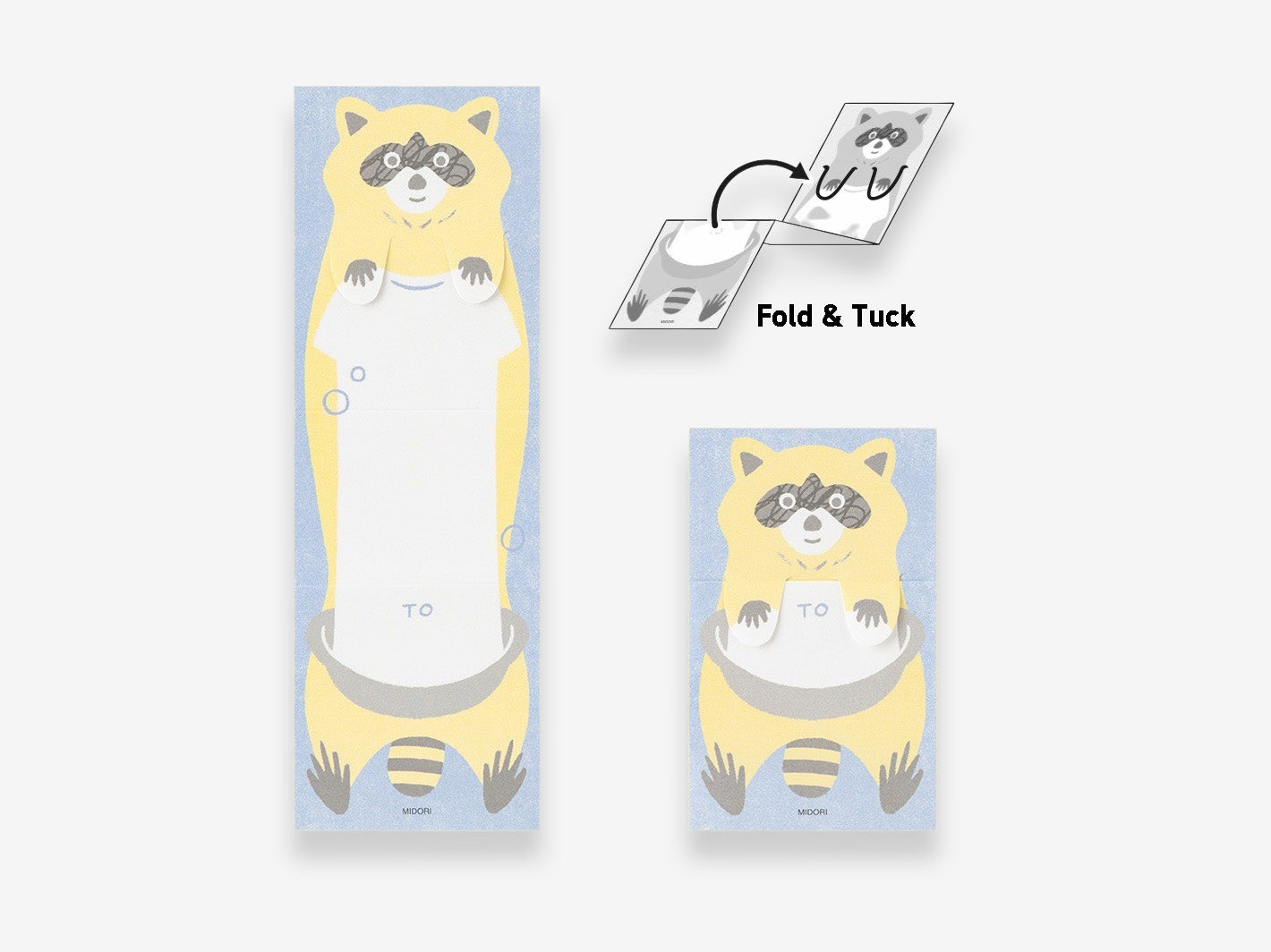 Memo Stretchy Raccoon