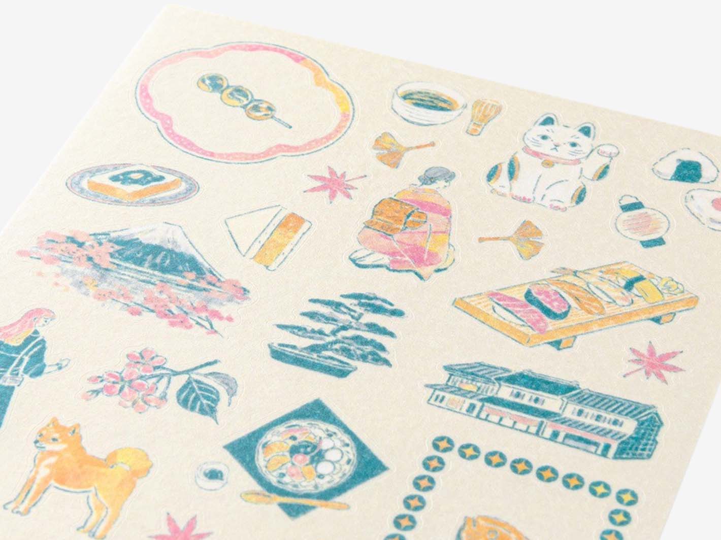 Motif Stickers Japan