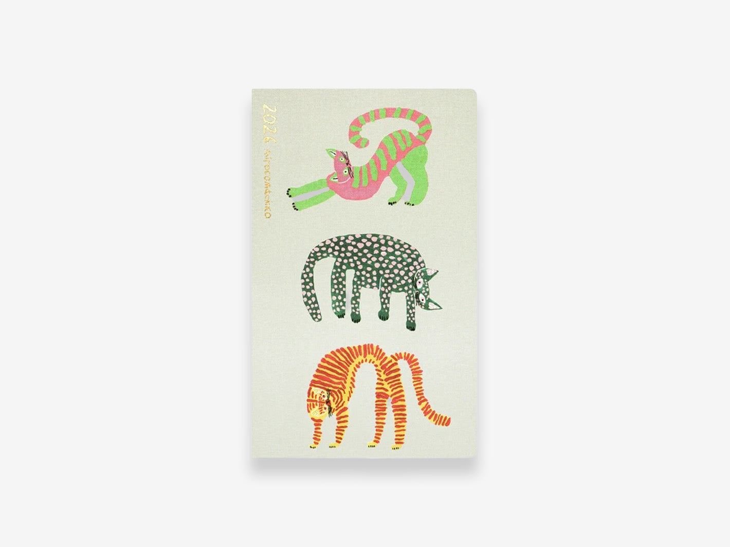 2026 Monthly Diary B6 Slim Cat