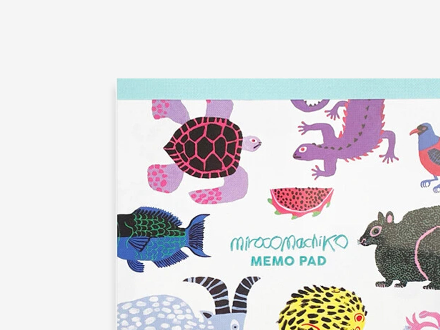 Endangered Animal Memo Block