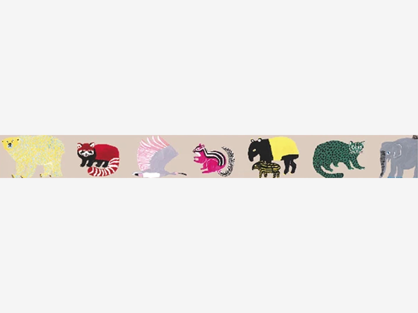 Endangered Species Washi Tape