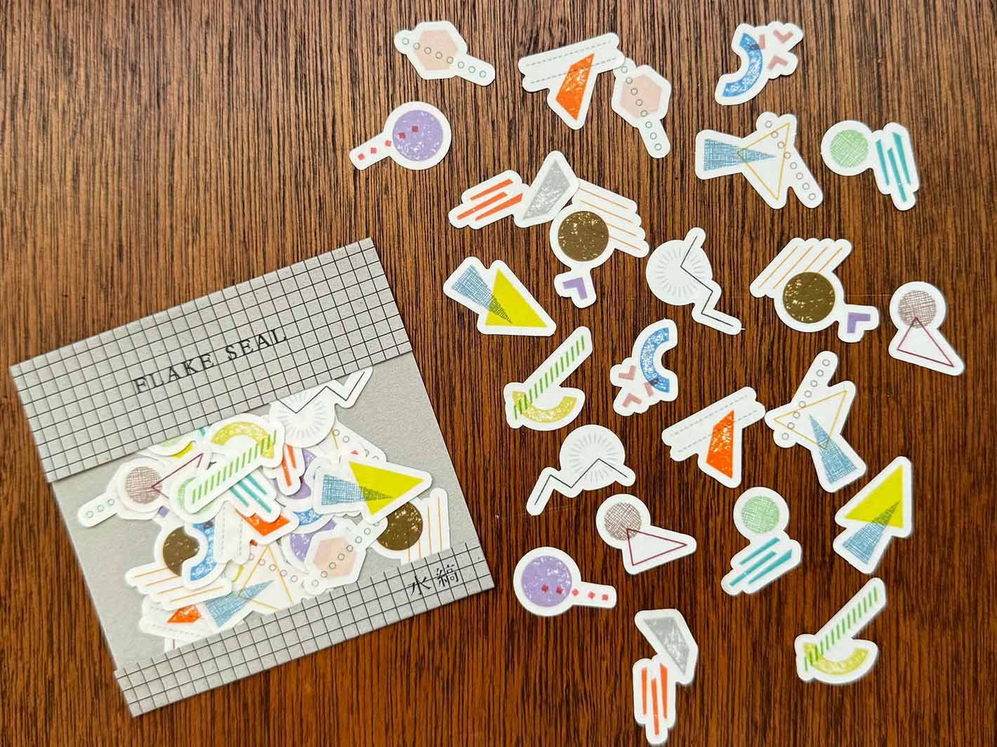 Flake Stickers Shapes 01