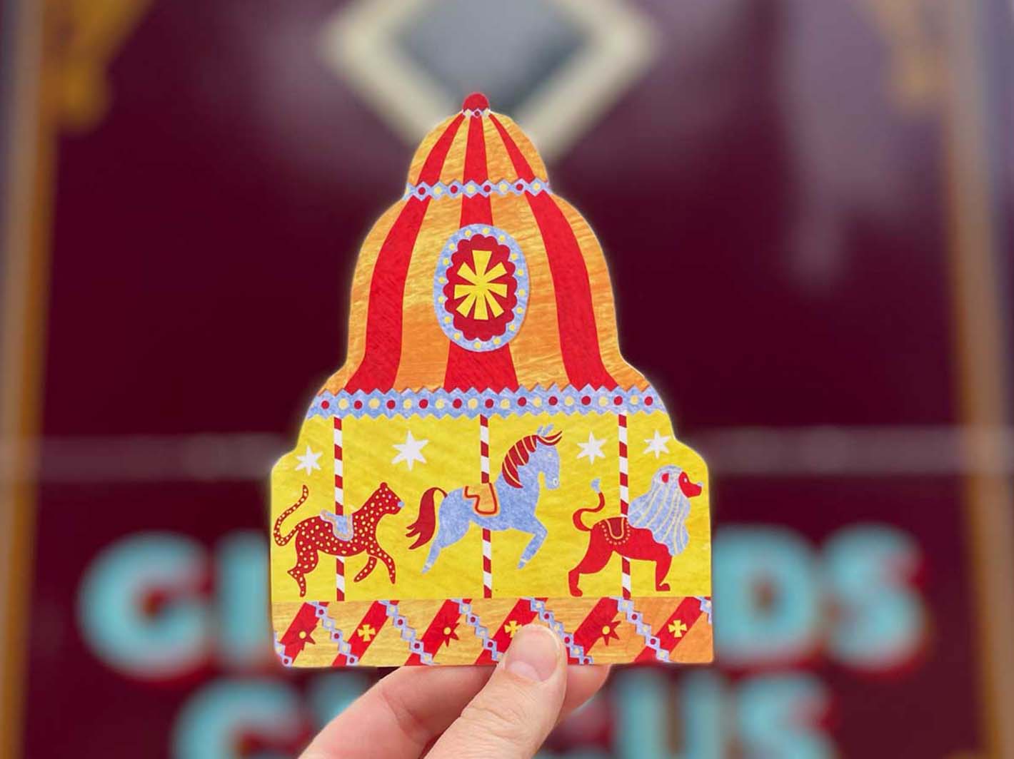 Carousel Card Filing Mortlake Papers | Carousel Shaped Card | Misc Store Amsterdam