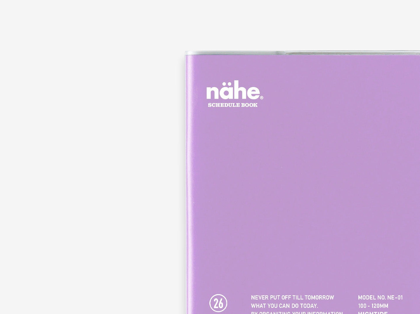 2026 Monthly Diary Square Lavender