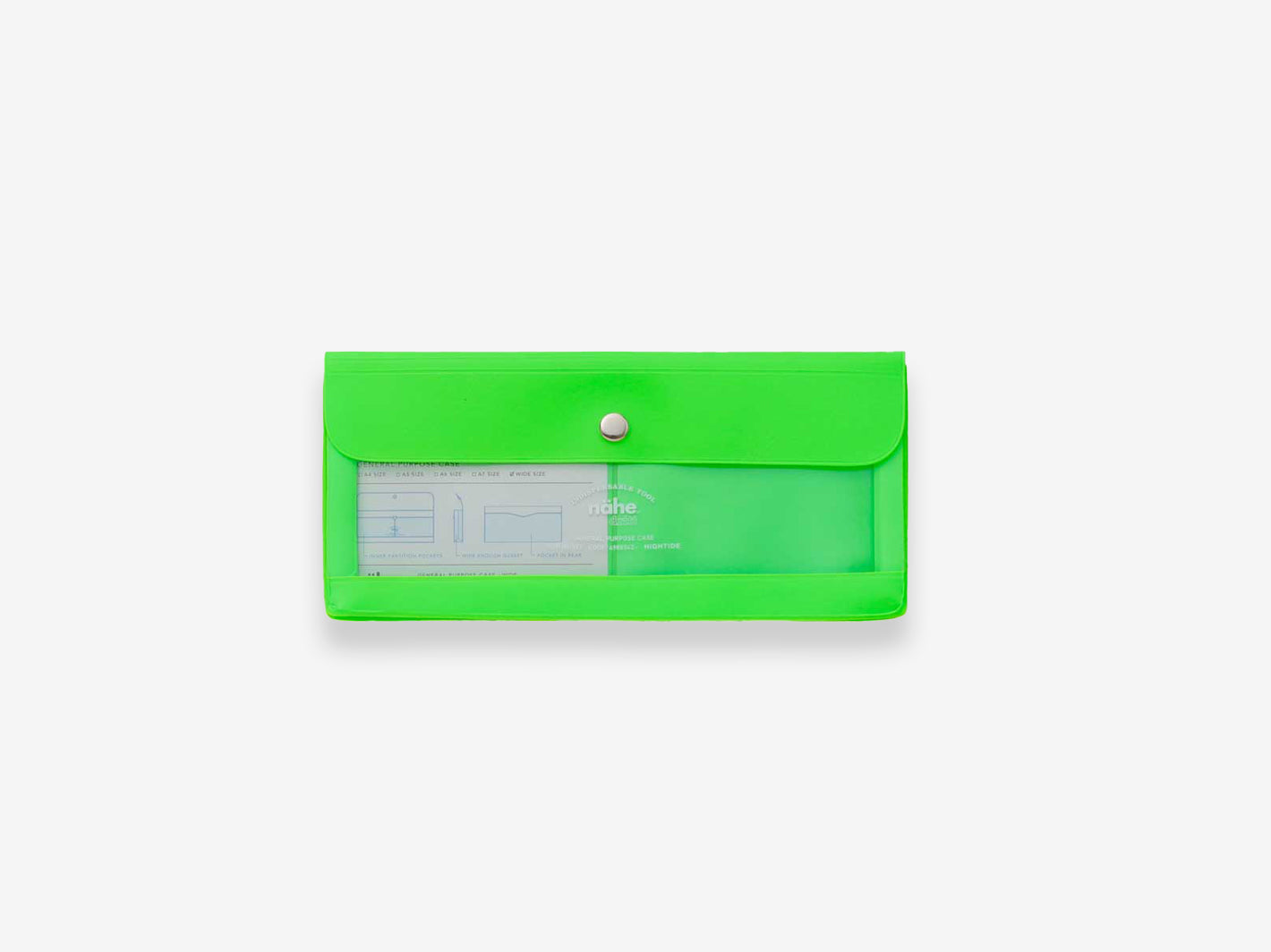 General Purpose Case Wide Neon Green