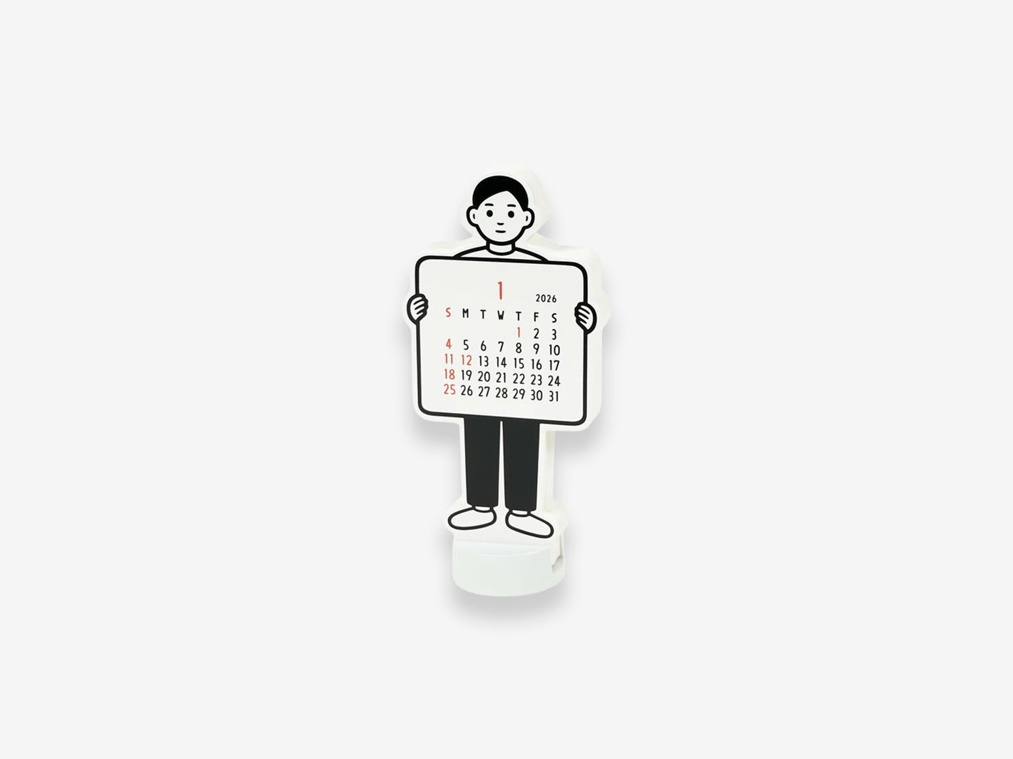 2026 Calendar Boy
