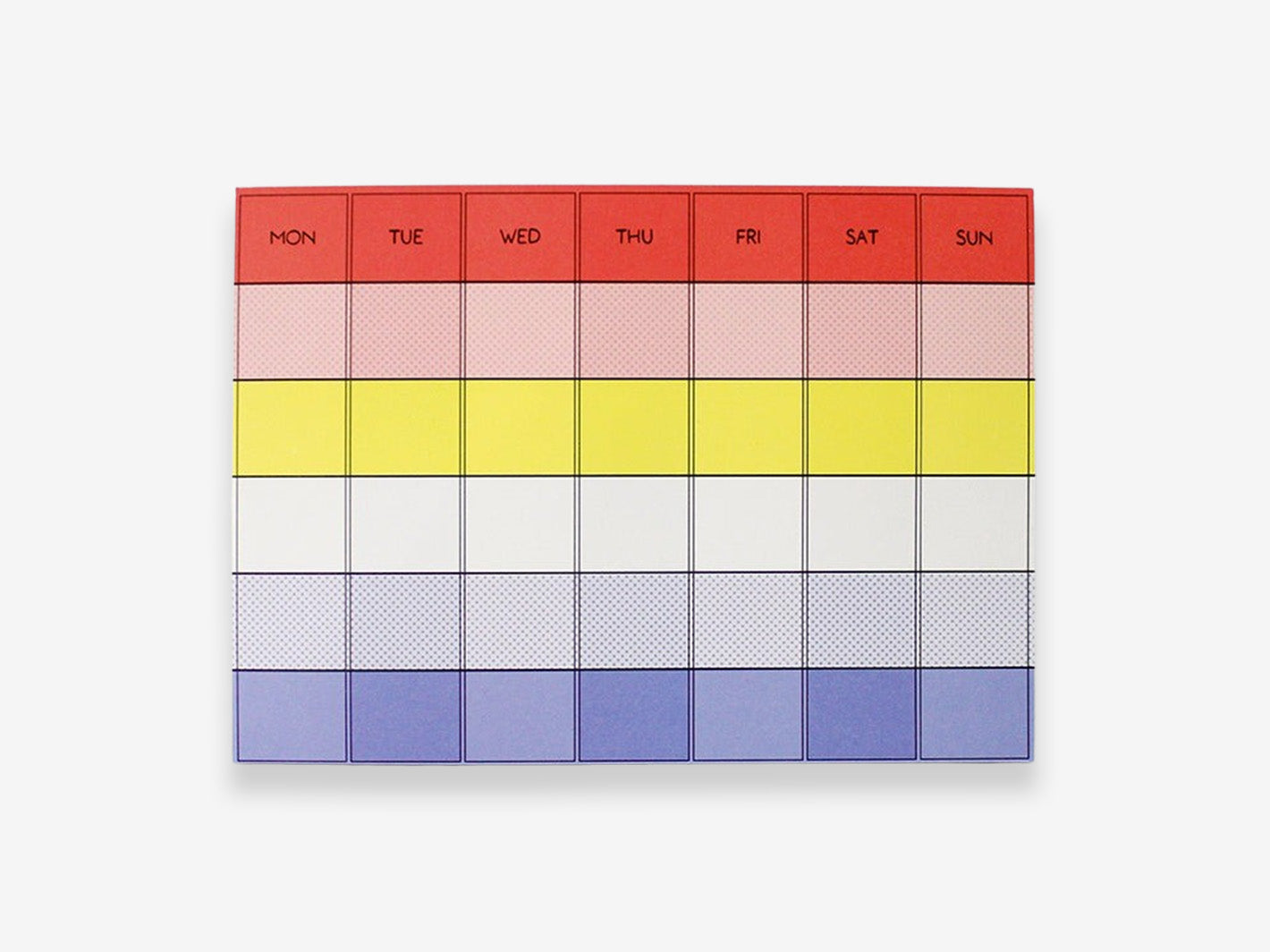 Palette Monthly Pad Retro
