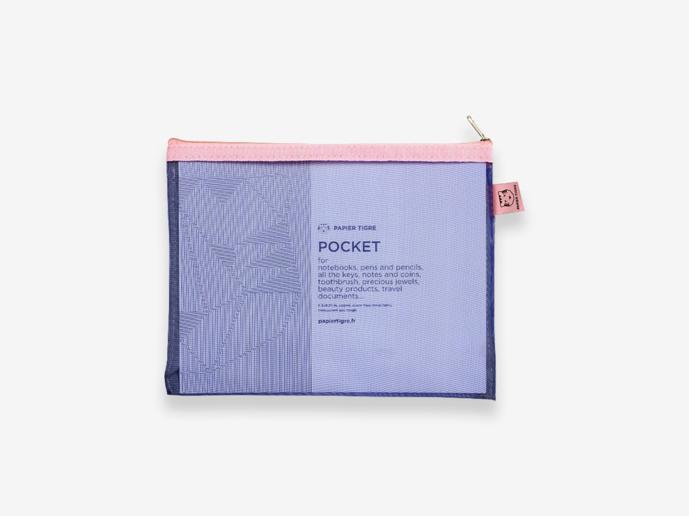 Mesh Pocket M Indigo