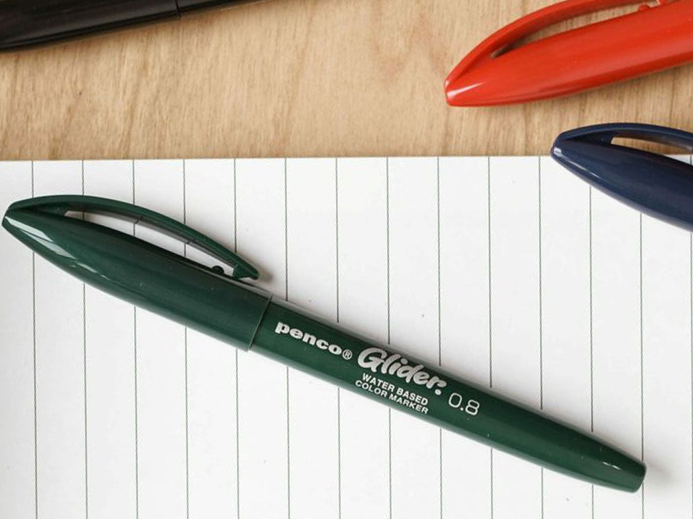 Glider Color Pen Dark Green