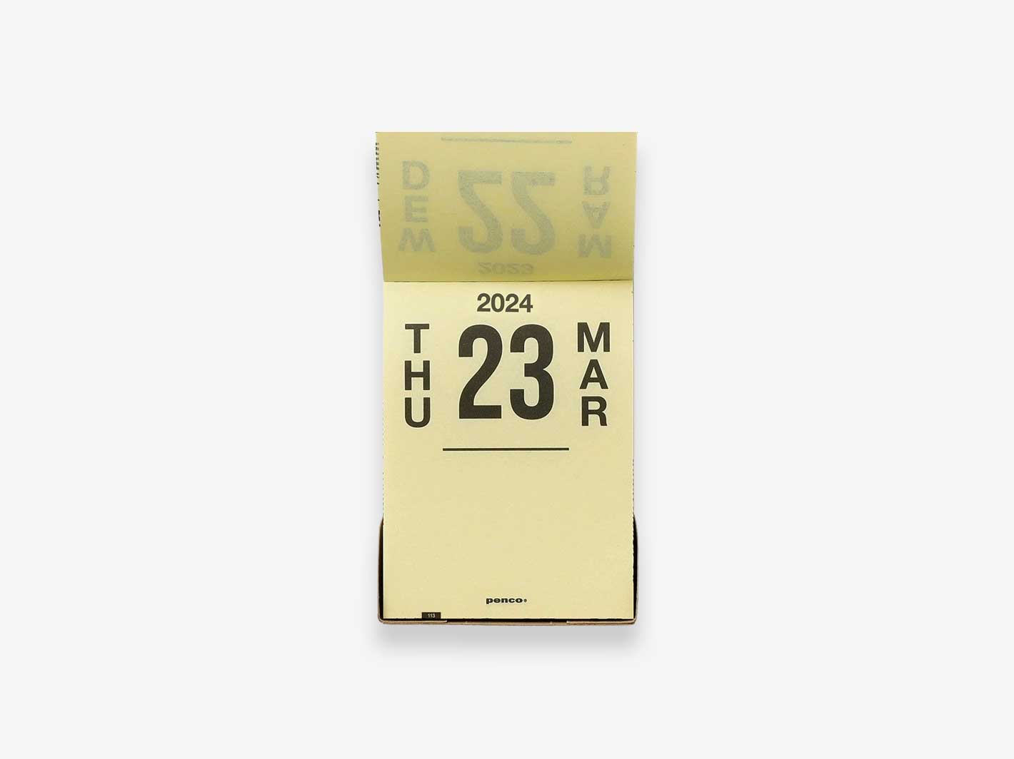 2026 Memo Block Calendar