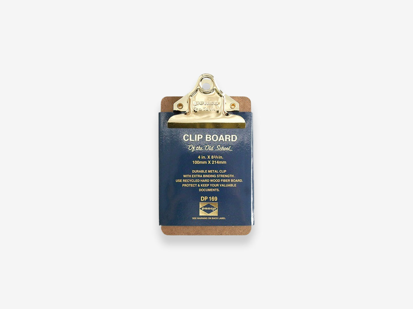 Mini Clipboard Gold Clip