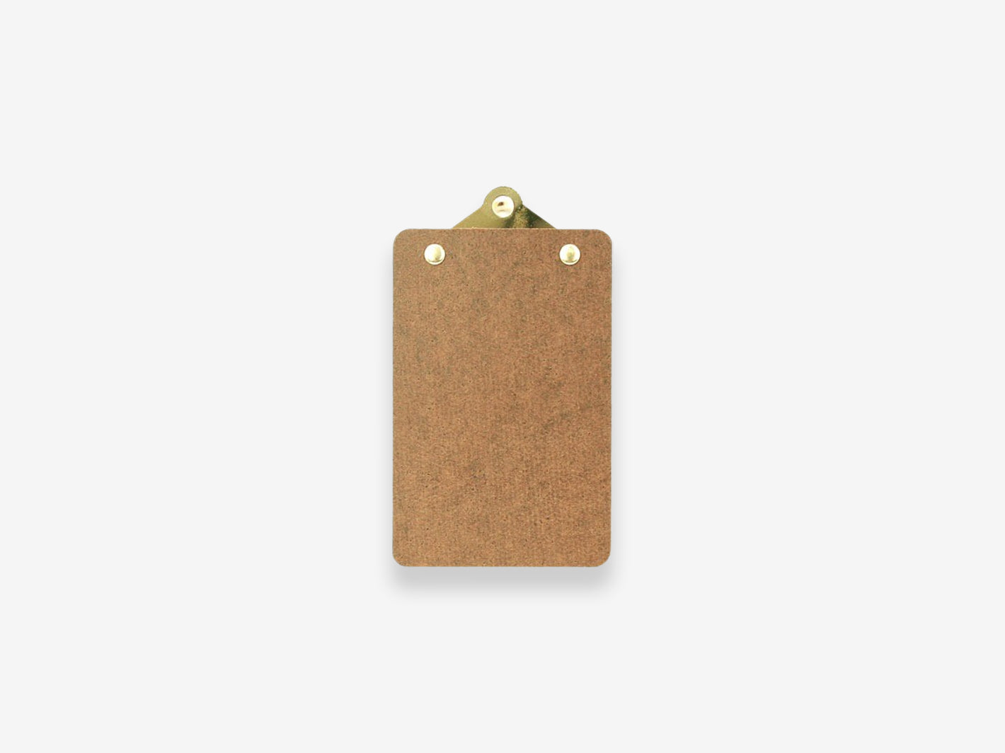 Mini Clipboard Gold Clip