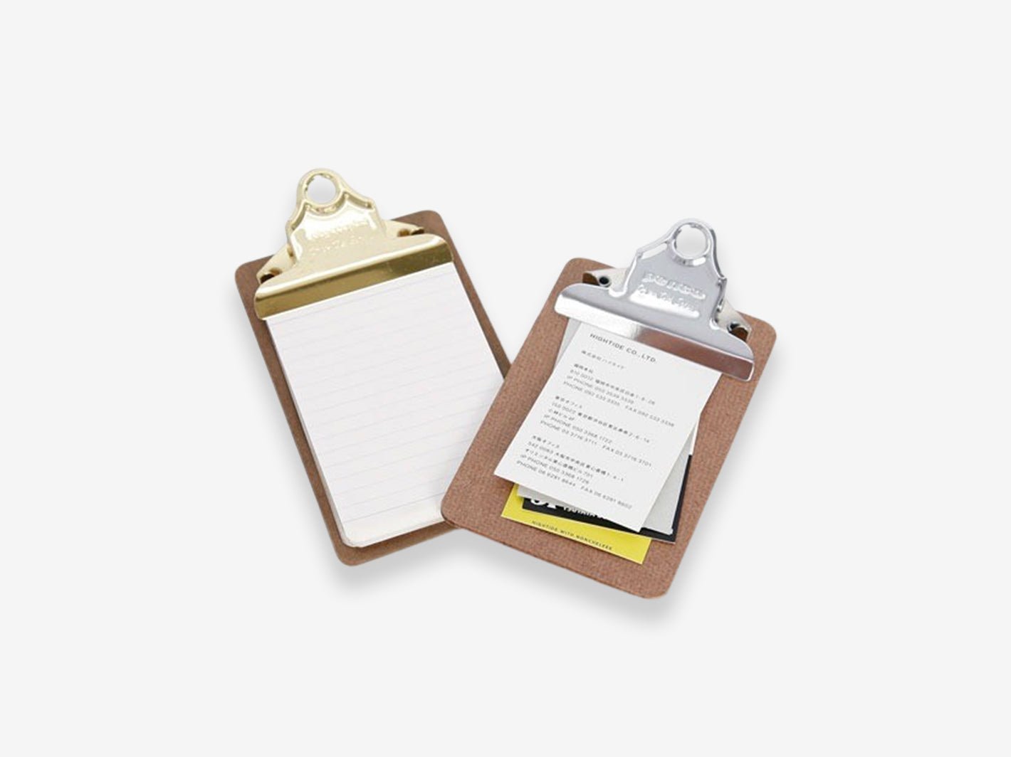 Mini Clipboard Gold Clip