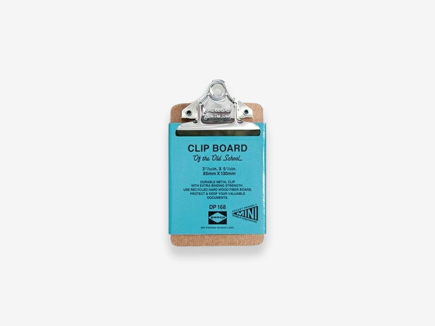 Mini Clipboard Silver Clip