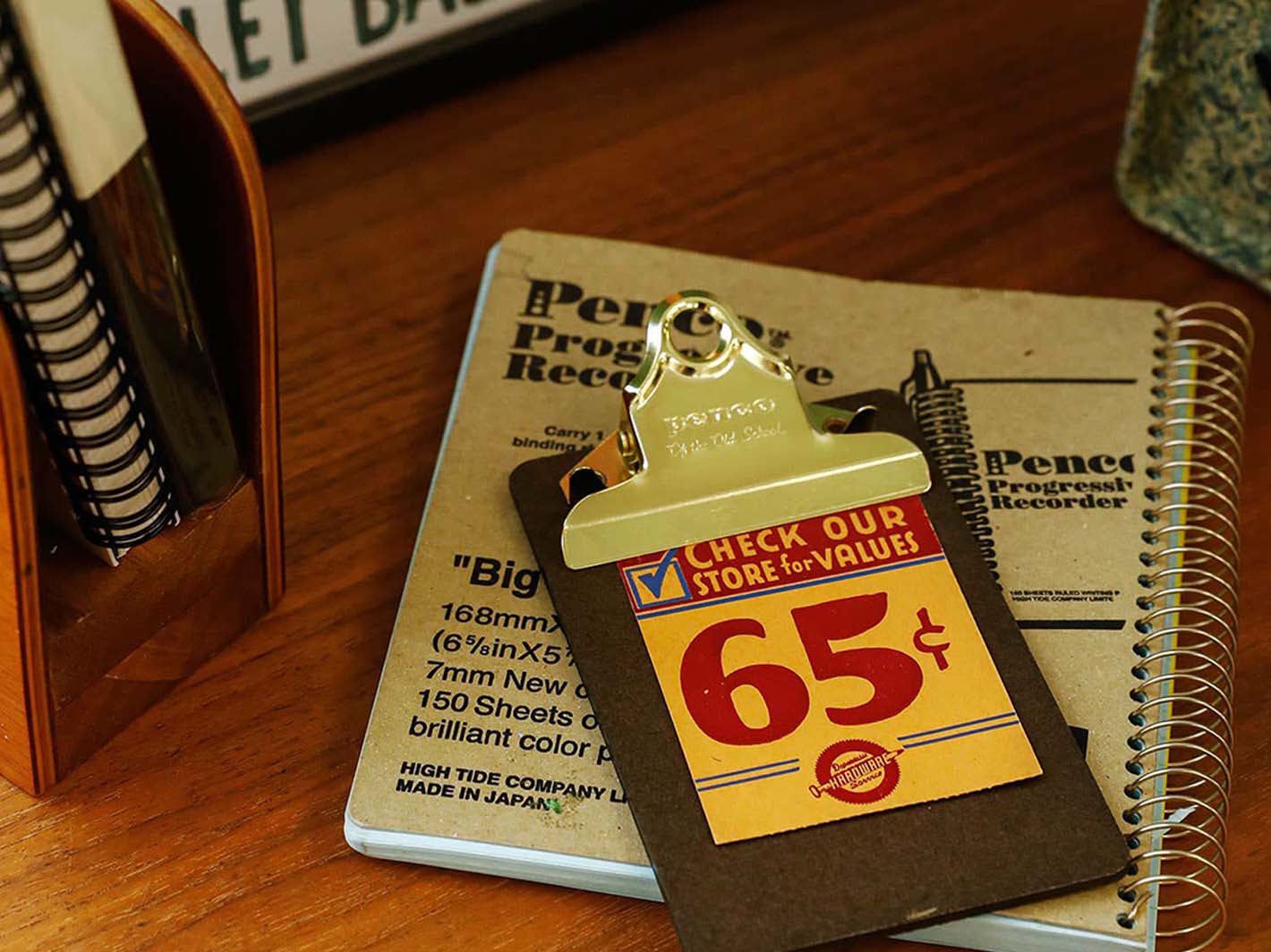 Mini Clipboard Silver Clip