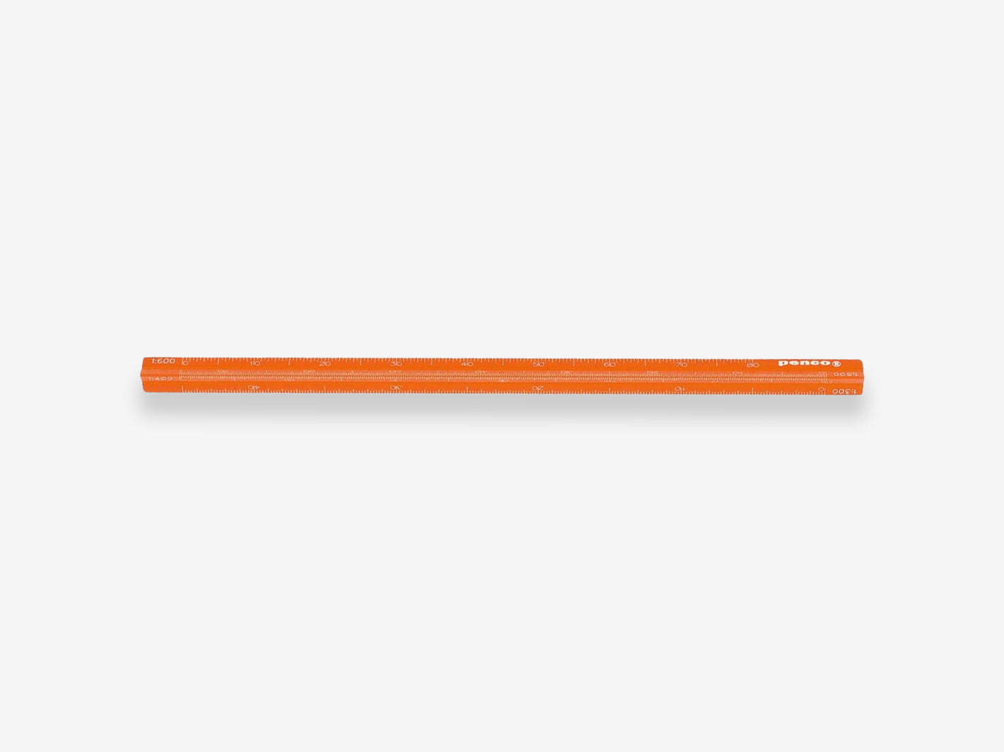 Drafting Scale Ruler Orange