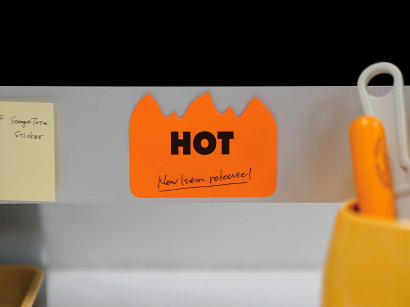 Hot Flame Sticky Notes