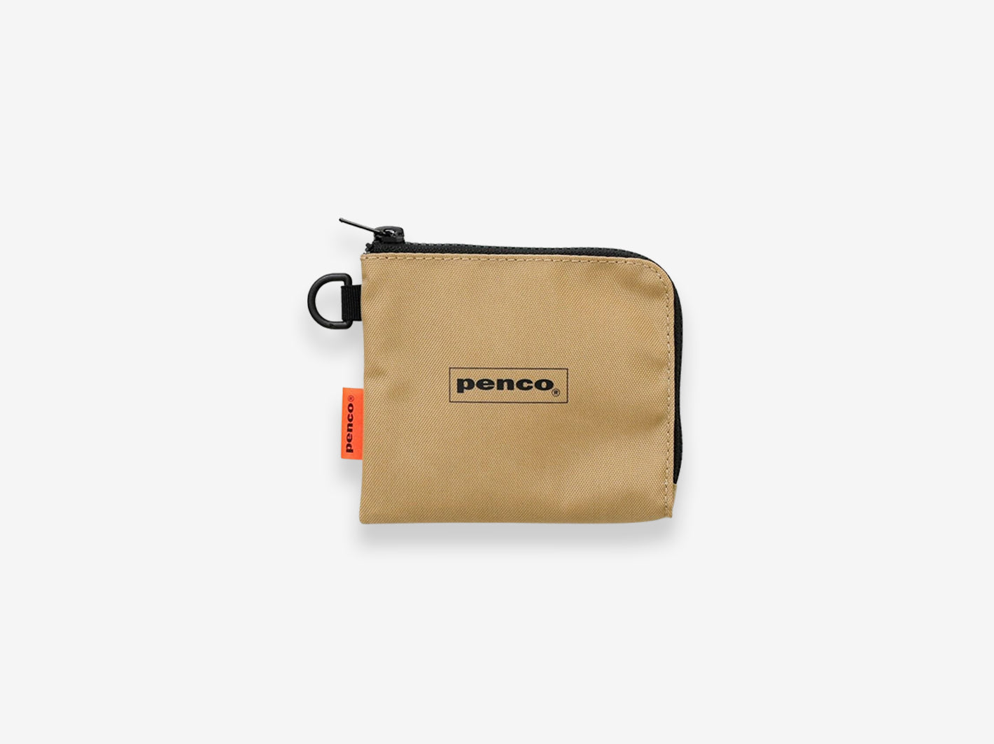 L-Zip Pouch Beige