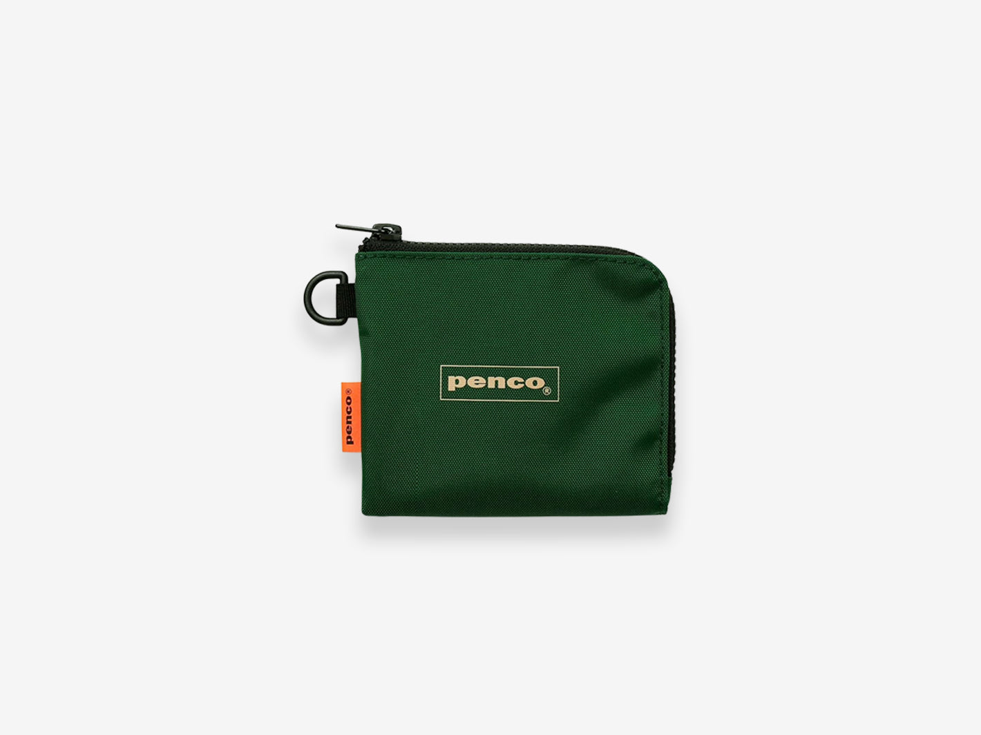 L-Zip Pouch Dark Green