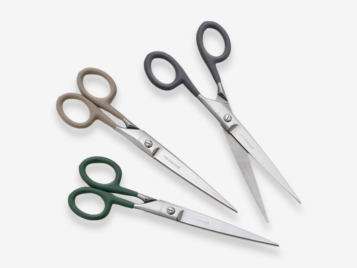 Stainless Steel Scissors L Green