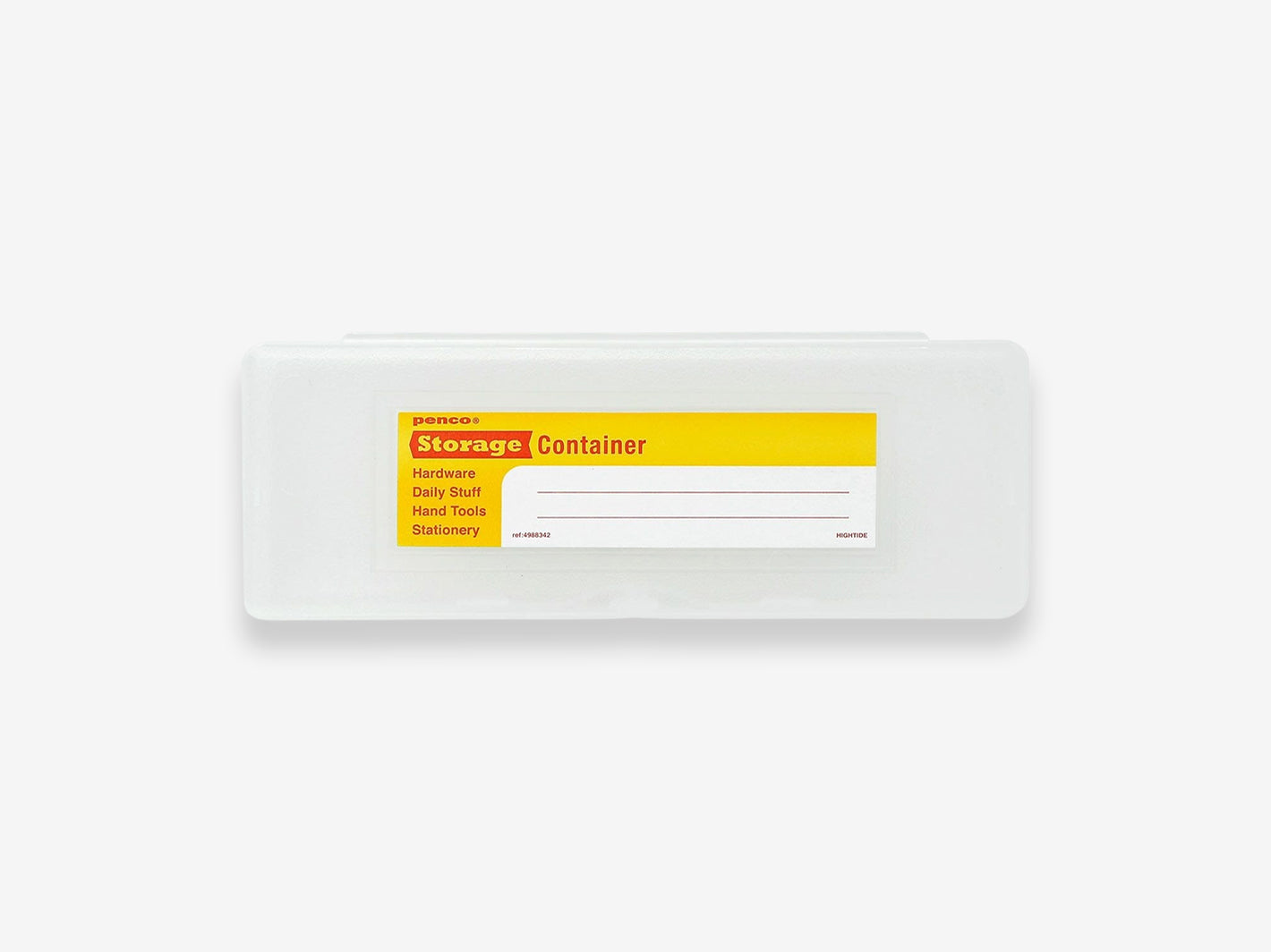 Storage Container Pen Case Clear
