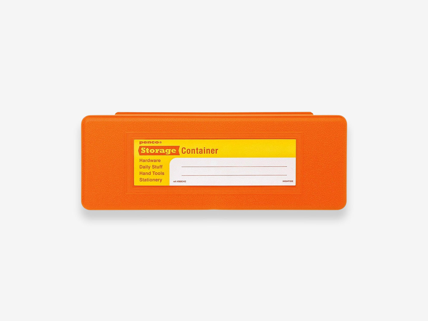 Storage Container Pen Case Orange