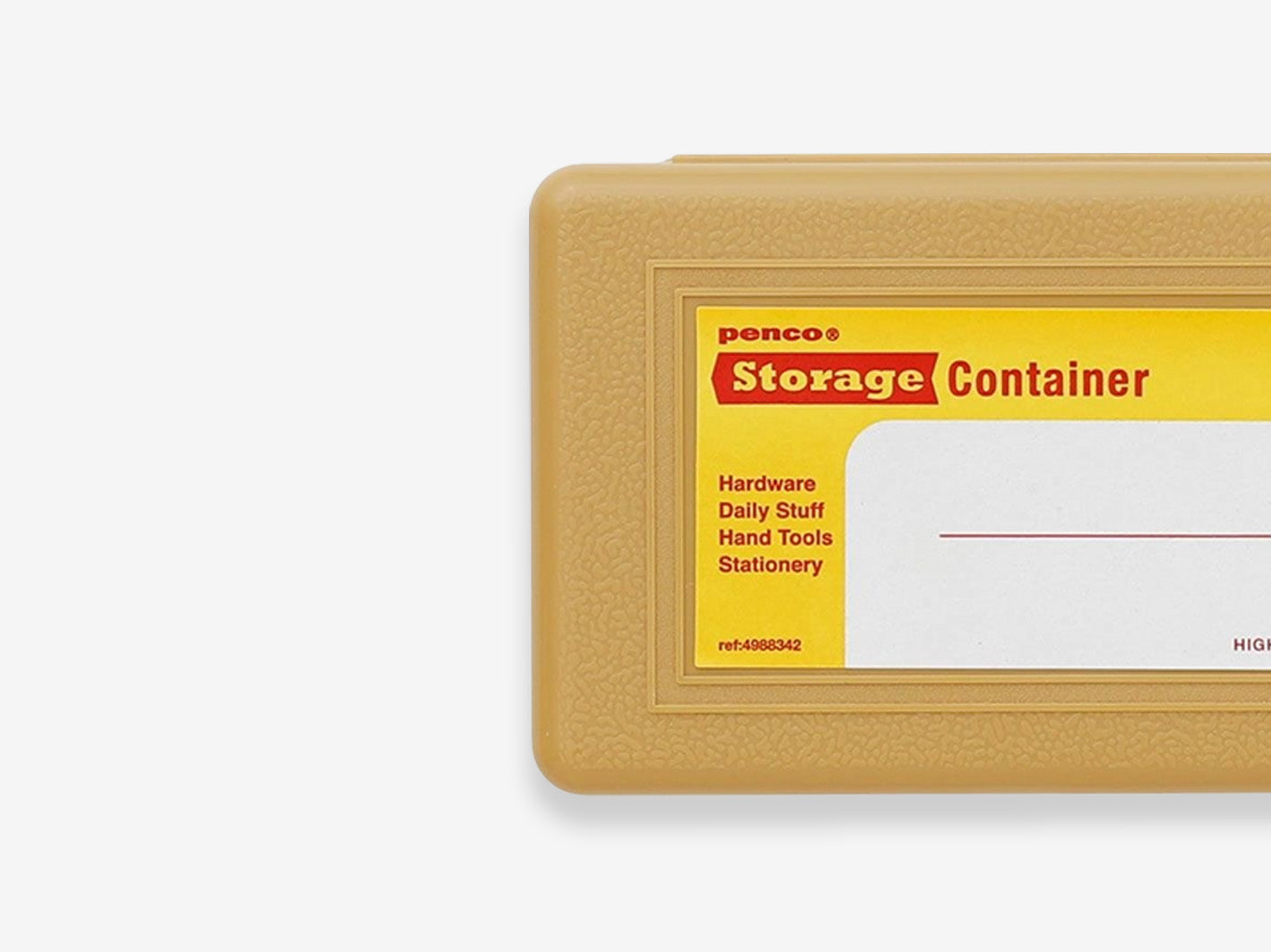 Storage Container Double-Sided Beige