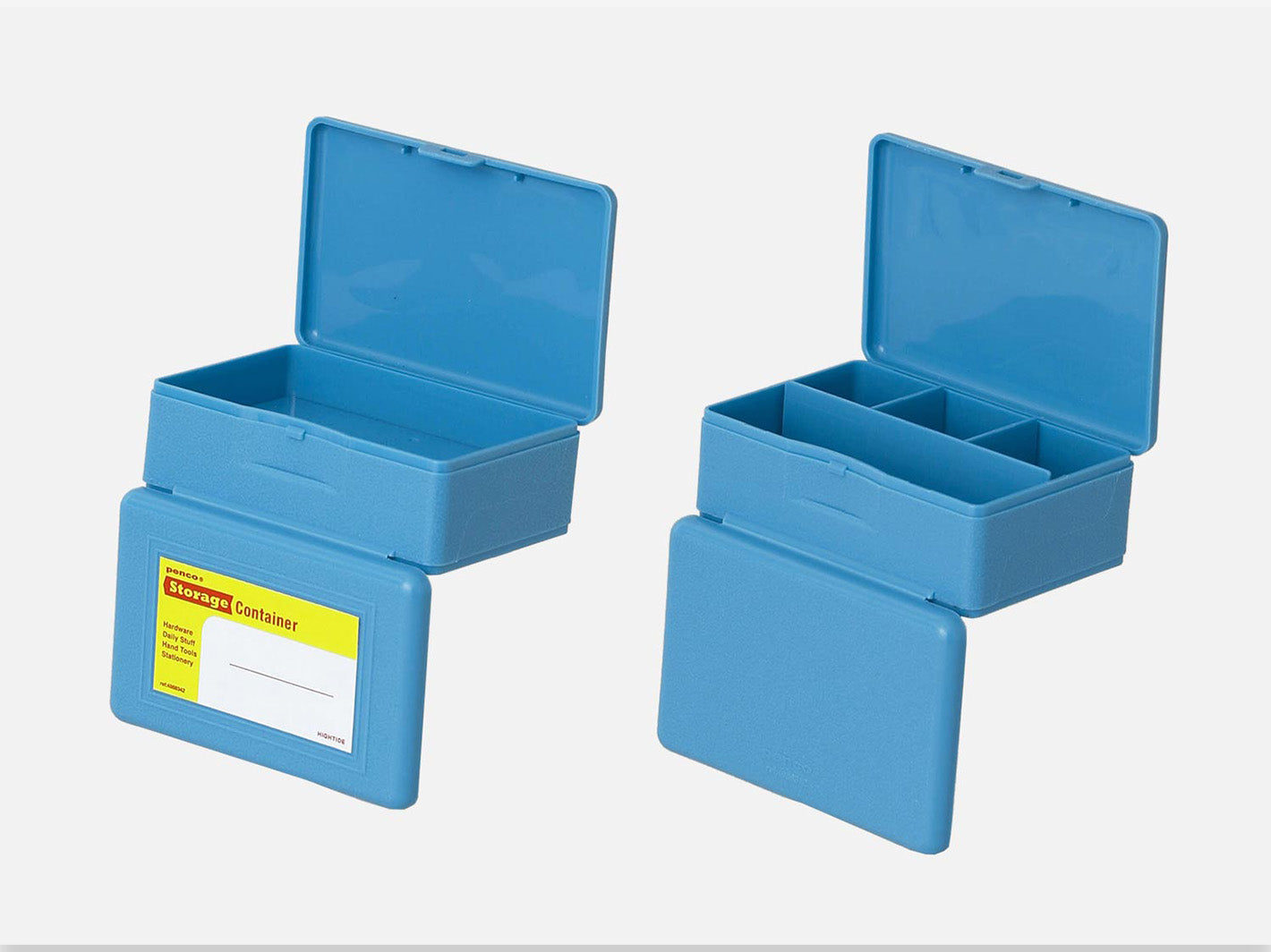 Storage Container Double-Sided Light Blue
