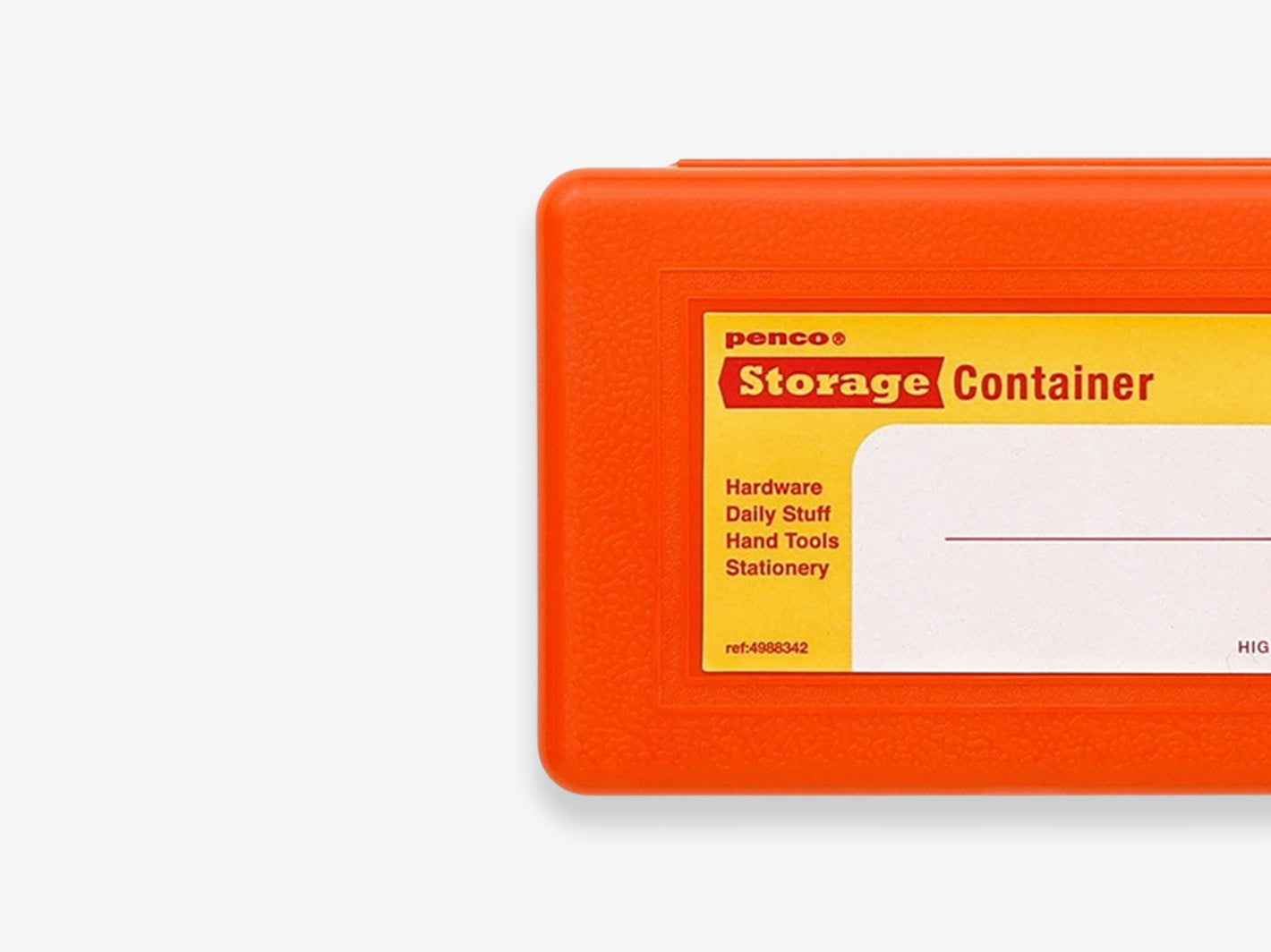 Storage Container Double-Sided Orange